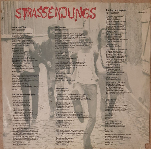 Strassenjungs – Dauerlutscher LP vinyl record, image 5 of 8