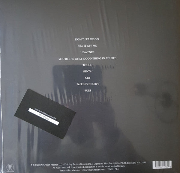 Cigarettes After Sex – Cry LP vinyl record, image 9 of 9