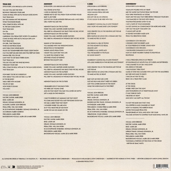 Khruangbin, Leon Bridges – Texas Sun 12" vinyl record, image 2 of 4