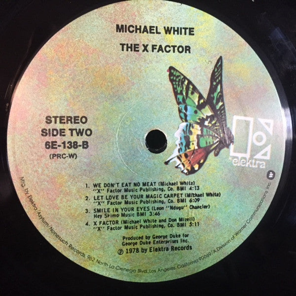 Michael White – The X Factor LP vinyl record, image 4 of 4