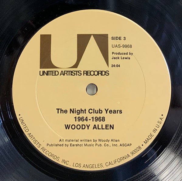 Woody Allen – The Night Club Years 1964-1968 (2xLP) LP vinyl record, image 7 of 8