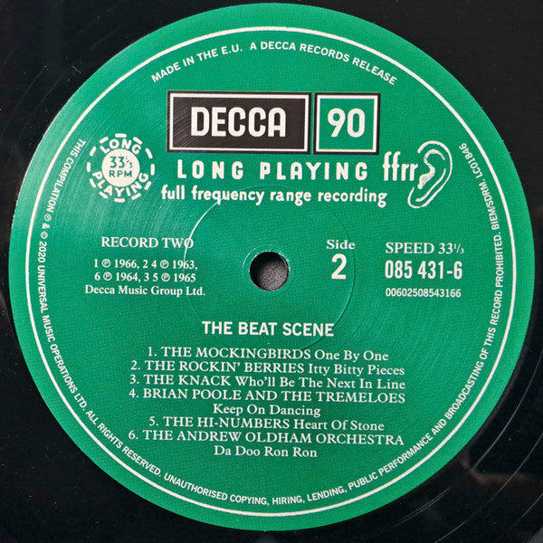 Various – The Beat Scene (2xLP) LP vinyl record, image 6 of 10