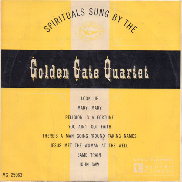 The Golden Gate Quartet – Look Up! 10" vinyl record, image 1 of 4
