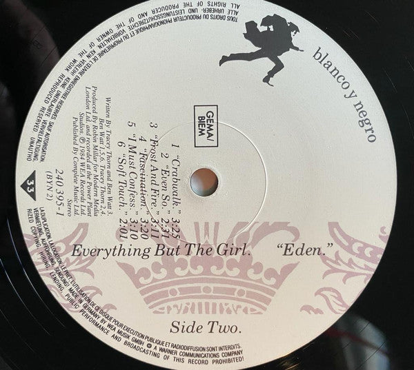 Everything But The Girl – Eden LP vinyl record, image 5 of 5