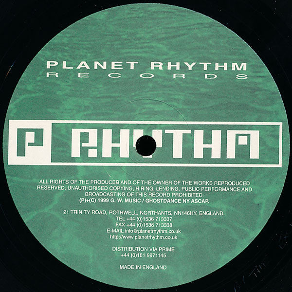 Bluelight Isms – Toxic City EP 12" vinyl record, image 2 of 2