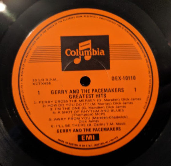 Gerry & The Pacemakers – Greatest Hits LP vinyl record, image 3 of 4