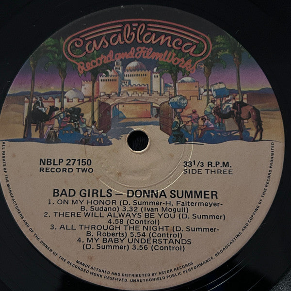 Donna Summer – Bad Girls (2xLP) LP vinyl record, image 5 of 6