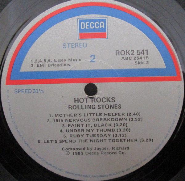 The Rolling Stones – Hot Rocks (2xLP) LP vinyl record, image 4 of 6