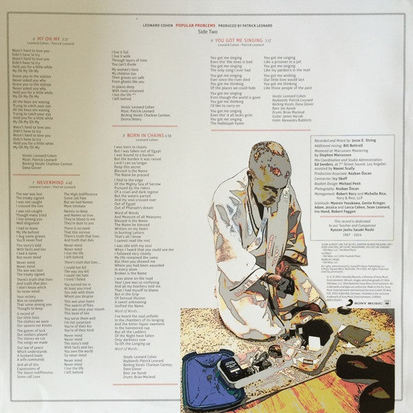 Leonard Cohen – Popular Problems LP vinyl record, image 6 of 7