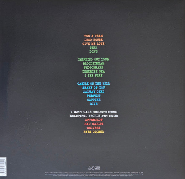 Ed Sheeran – +-=÷× (Tour Collection) (2xLP) LP vinyl record, image 4 of 10