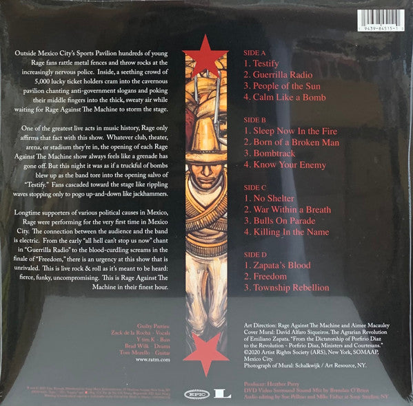 Rage Against The Machine – The Battle Of Mexico City LP vinyl record, image 2 of 10