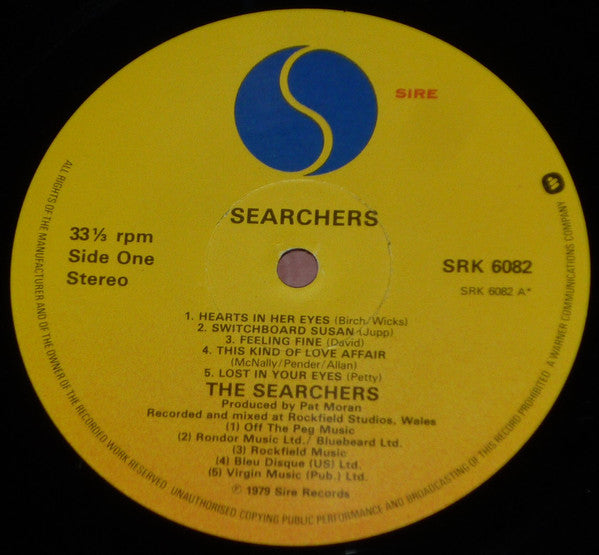 The Searchers – Searchers LP vinyl record, image 4 of 4
