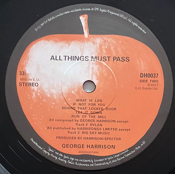 George Harrison – All Things Must Pass (3xLP) LP vinyl record, image 6 of 10