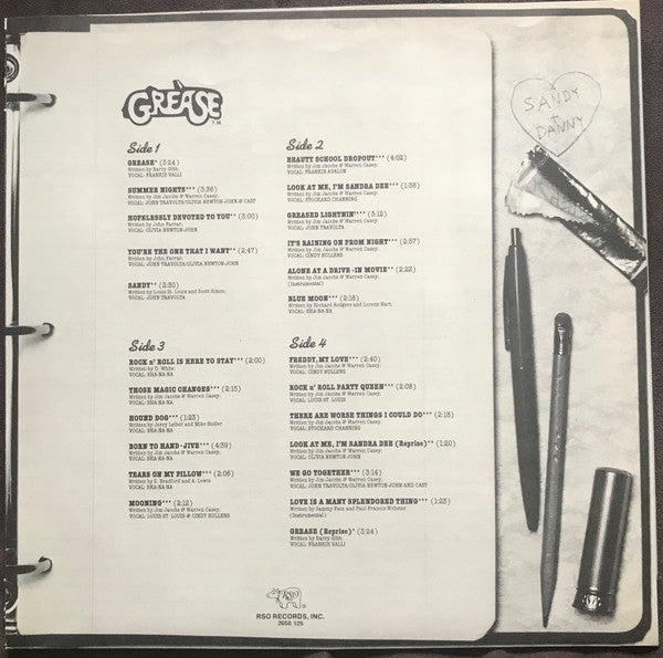 Various – Grease (The Original Soundtrack From The Motion Picture) (2xLP) LP vinyl record, image 10 of 10