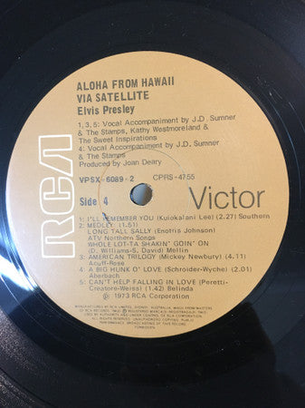 Elvis Presley – Aloha From Hawaii Via Satellite (2xLP) LP vinyl record, image 8 of 8