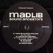 Madlib – Sound Ancestors LP vinyl record, image 3 of 4
