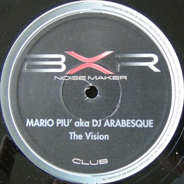 Mario Più, DJ Arabesque – The Vision