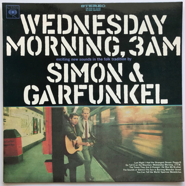 Simon & Garfunkel – Wednesday Morning, 3 A.M. LP vinyl record, image 1 of 4