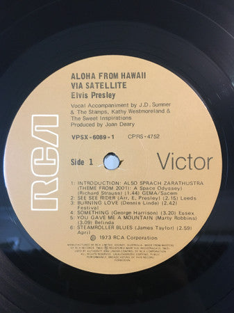 Elvis Presley – Aloha From Hawaii Via Satellite (2xLP) LP vinyl record, image 5 of 8