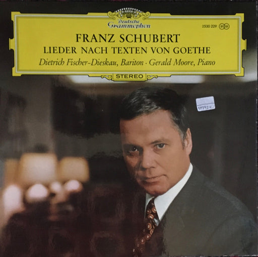 Franz Schubert, Dietrich Fischer-Dieskau, Gerald Moore – Lieder Nach Texten Von Goethe LP vinyl record, image 1 of 7