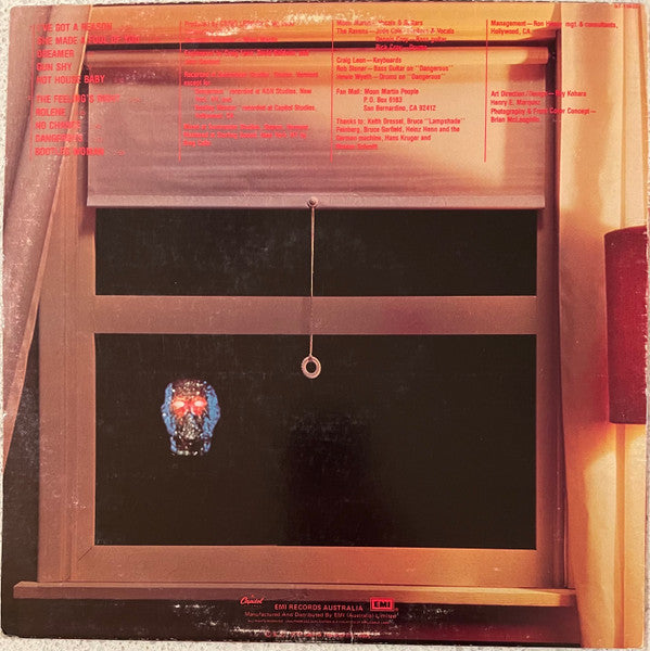 Moon Martin – Escape From Domination LP vinyl record, image 2 of 4