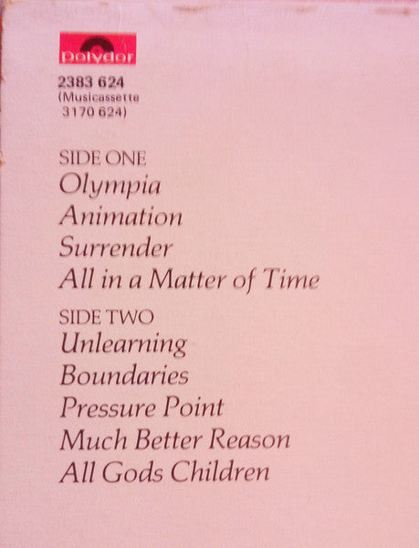 Jon Anderson – Animation LP vinyl record, image 2 of 5