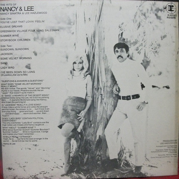 Nancy Sinatra & Lee Hazlewood – Nancy & Lee LP vinyl record, image 2 of 4