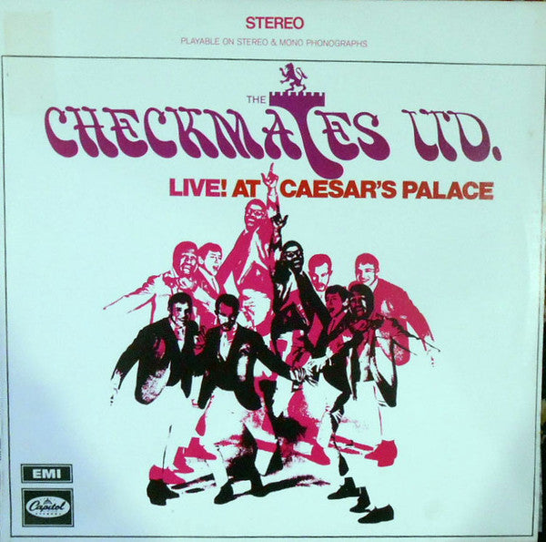 The Checkmates LTD. – Live! At Caesar's Palace LP vinyl record