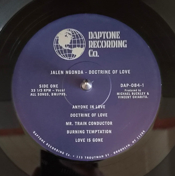 Jalen N'Gonda – Doctrine Of Love LP vinyl record, image 3 of 4