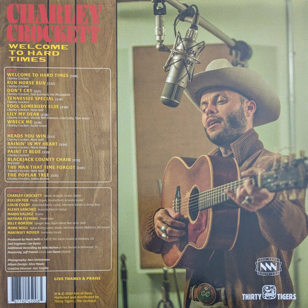 Charley Crockett – Welcome To Hard Times LP vinyl record, image 2 of 6