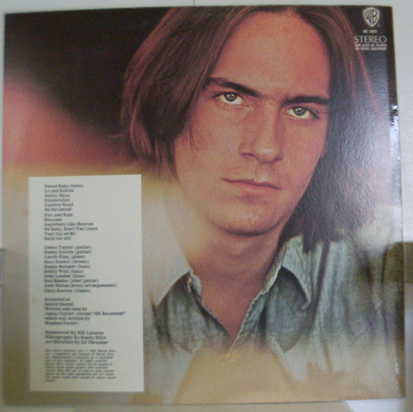 James Taylor – Sweet Baby James LP vinyl record, image 2 of 4
