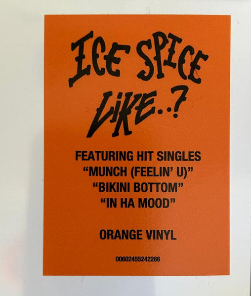 Ice Spice – Like..? 12" vinyl record, image 3 of 5