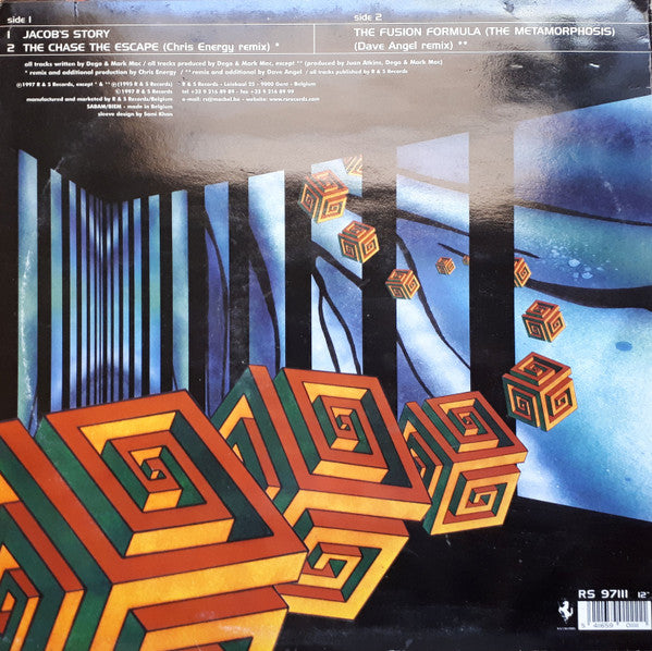 Jacob's Optical Stairway – Jacob's Story 12" vinyl record, image 2 of 4
