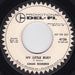 Chan Romero – I Don't Care Now / My Little Ruby 7" vinyl record, image 2 of 2