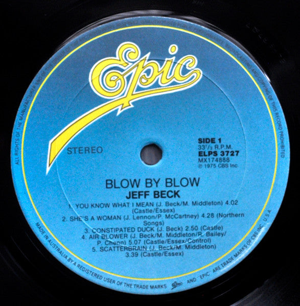Jeff Beck – Blow By Blow / Wired (2xLP) LP vinyl record, image 4 of 7