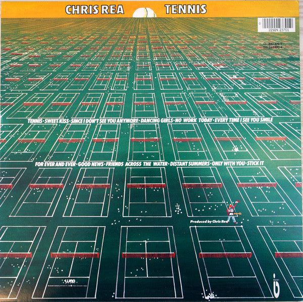 Chris Rea – Tennis LP vinyl record, image 2 of 6