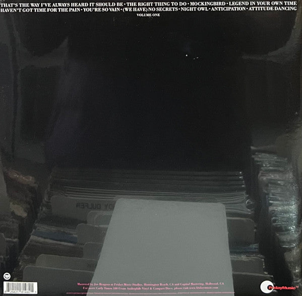 Carly Simon – The Best Of Carly Simon LP vinyl record, image 2 of 4