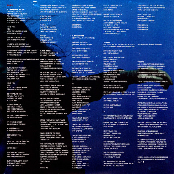 Billie Eilish – Hit Me Hard And Soft LP vinyl record, image 7 of 10