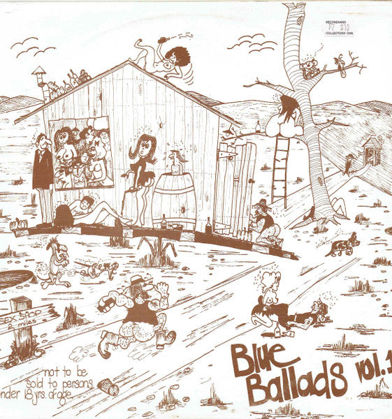 Argus Tuft – Blue Ballads Vol.1 LP vinyl record, image 1 of 4