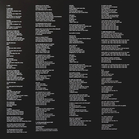 Billie Eilish – When We All Fall Asleep, Where Do We Go? LP vinyl record, image 2 of 10
