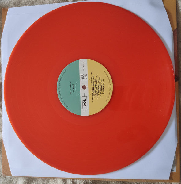 Etta James – At Last! LP vinyl record, image 3 of 4