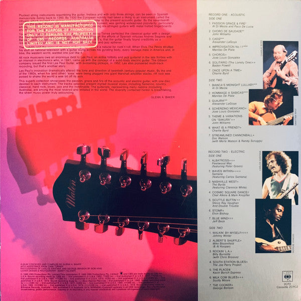 Various – Guitar Virtuosos (2xLP) LP vinyl record, image 2 of 6