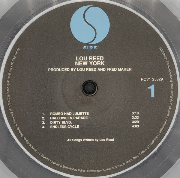 Lou Reed – New York (2xLP) LP vinyl record, image 5 of 10