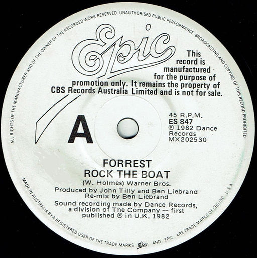 Forrest – Rock The Boat
