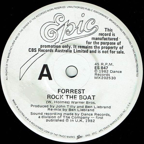 Forrest – Rock The Boat
