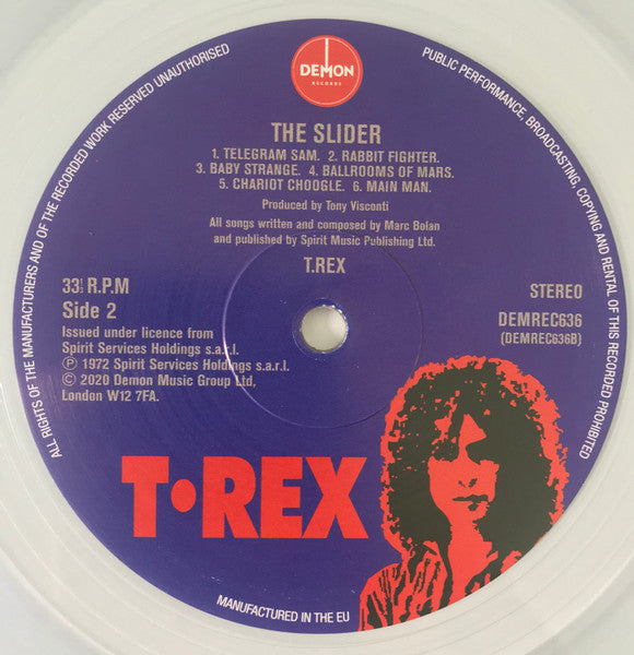 T. Rex – The Slider LP vinyl record, image 4 of 7