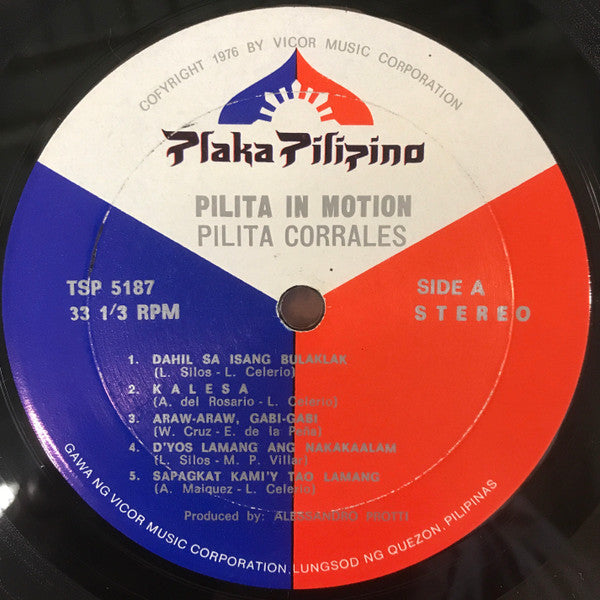 Pilita – Pilita In Motion LP vinyl record, image 4 of 5
