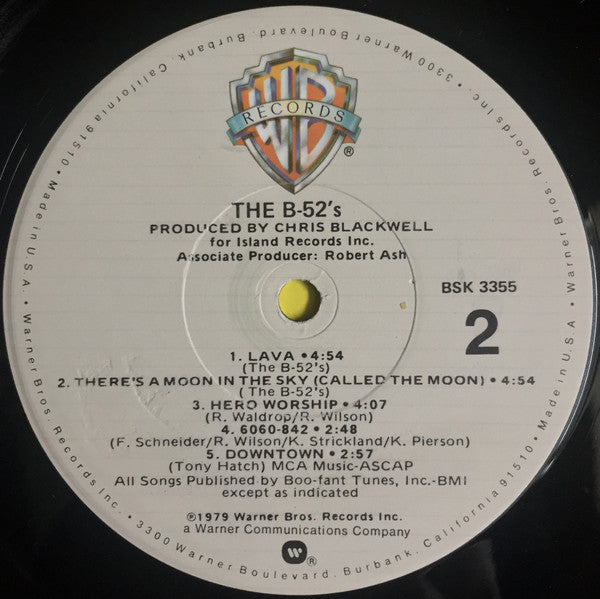 The B-52's – The B-52's LP vinyl record, image 4 of 6