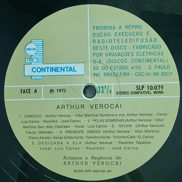 Arthur Verocai – Arthur Verocai LP vinyl record, image 5 of 6