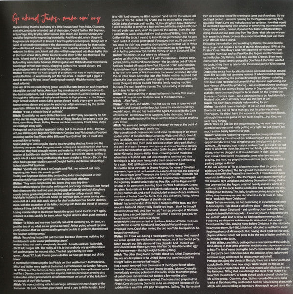 The Jacks – Make 'Em Cry LP vinyl record, image 5 of 6